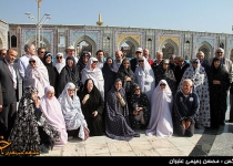 Photos: European tourists in holy shrine of Imam Reza (PBUH), Mashhad  <img src="https://cdn.theiranproject.com/images/picture_icon.png" width="16" height="16" border="0" align="top">