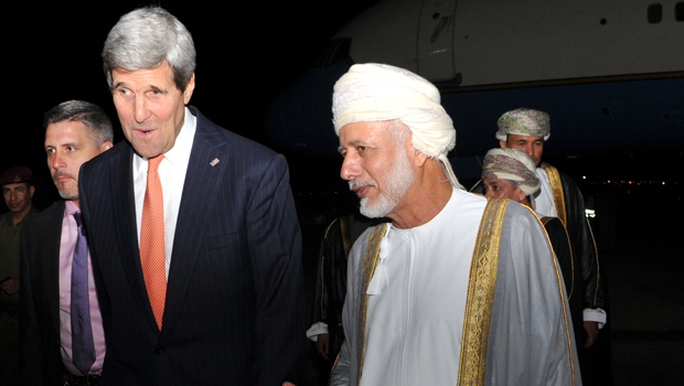 Kerry, Ashton arrive for Iran nuclear file talks in Oman