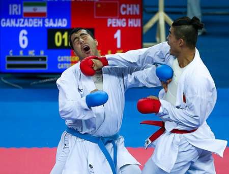 Ganjzadeh gains silver medal of World Karate Championship