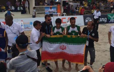 Iran ranks 2nd in Asian Beach Games