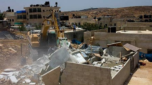 Israel gives demolition notice to Palestinian families