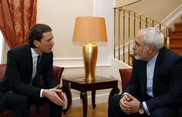 Zarif discusses Vienna talks with Austrian counterpart