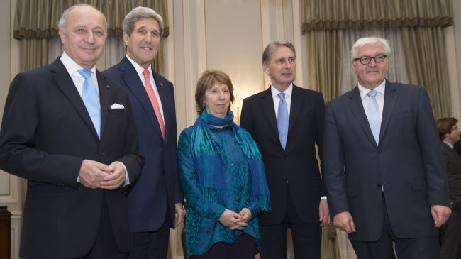 P5+1 foreign ministers focus on Iran nuclear program