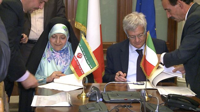 Iran, Italy sign MoU to boost environmental cooperation 