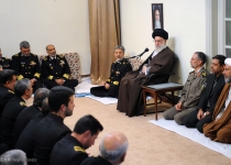 Leader hails Irans Navy for being resistant, resilient