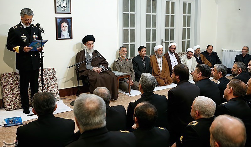 Ayatollah Khamenei tells Iran armed forces to build up 