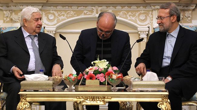 Iran parl. speaker hails Syria resistance against plots