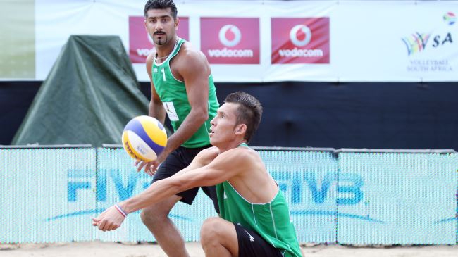 Iran beach volleyball team makes history