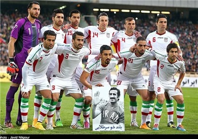Iran football team flies to South Africa 