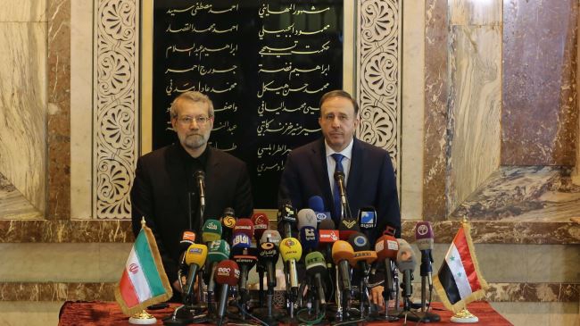 Syria paying price for resistance against Israel: Larijani