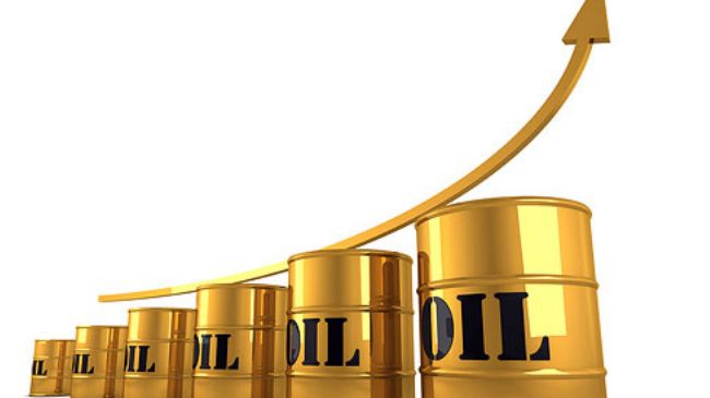 Brent crude oil price rises above $62