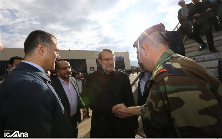 Larijani arrives in Beirut