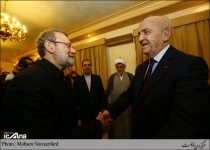 Lebanese defense minister discusses ties with Speaker Larijani