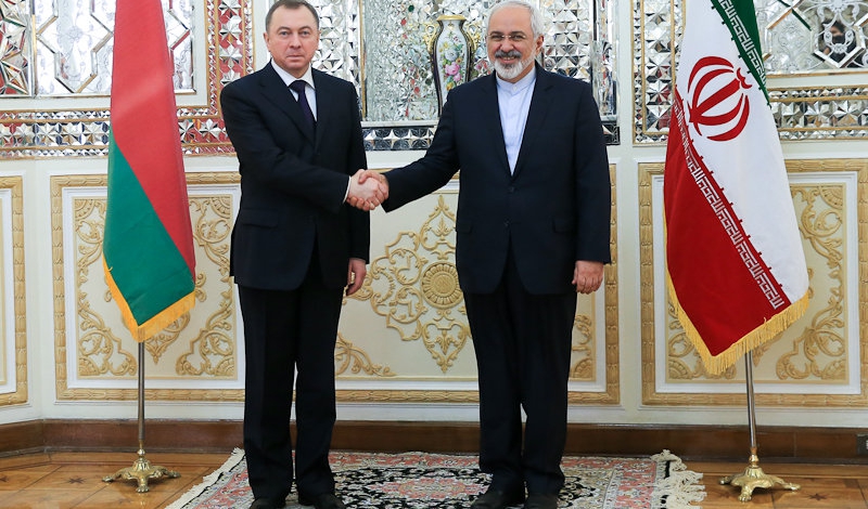 Zarif discusses mutual ties with Belarus counterpart