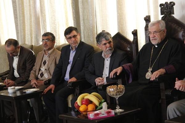 Deputy culture min. meets Armenian Archbishop