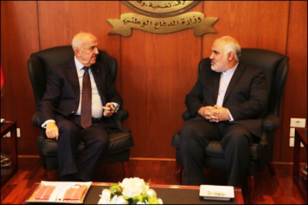 Iranian diplomat meets senior Lebanese military officials