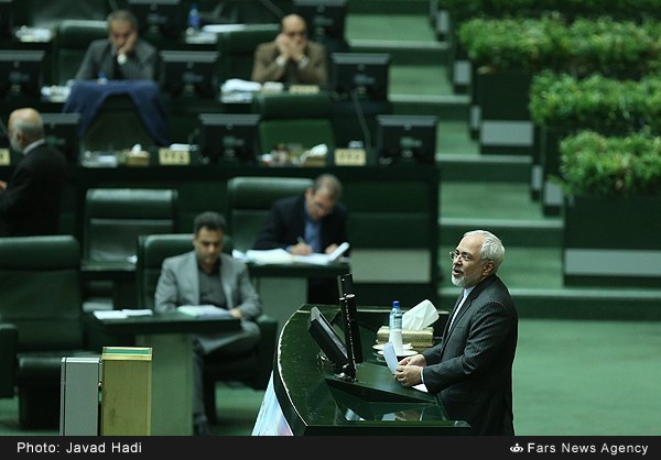 Zarif rejects enrichment outside Iran