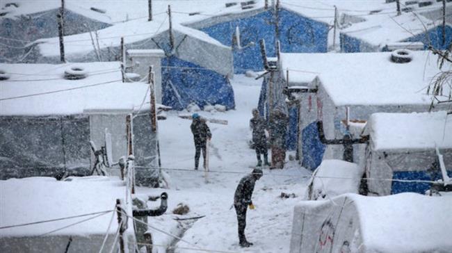 Severe cold in Lebanon kills 4 Syrian refugees