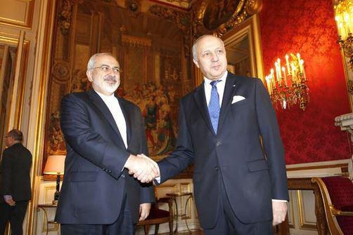 Zarif, Fabius discuss bilateral ties, nuclear talks in Paris