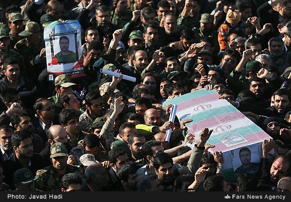 Iran buries general 