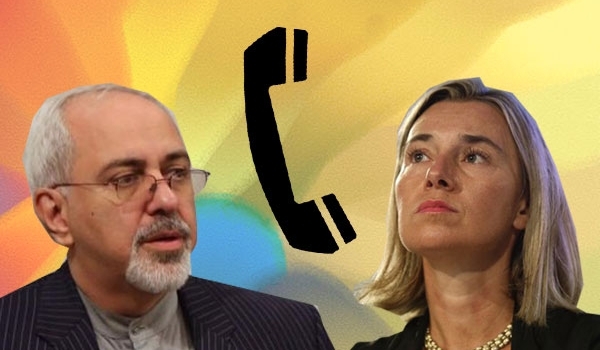 Zarif, Mogherini discuss N-talks on phone