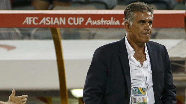 Iran coach Carlos Queiroz asks if referee sleeps after Asian Cup loss to Iraq