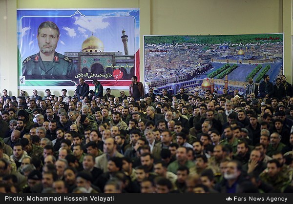 Iranian political and military leaders laud Qods Force general killed in Syria