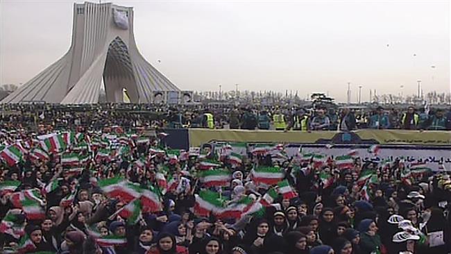 Iranians rally in millions to mark Revolution victory
