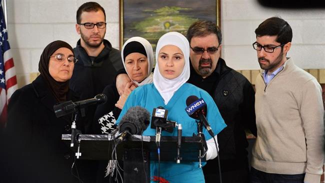 Families of slain US Muslim students call for hate crime investigation