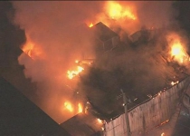 Fire burns Islamic center in Houston, Texas