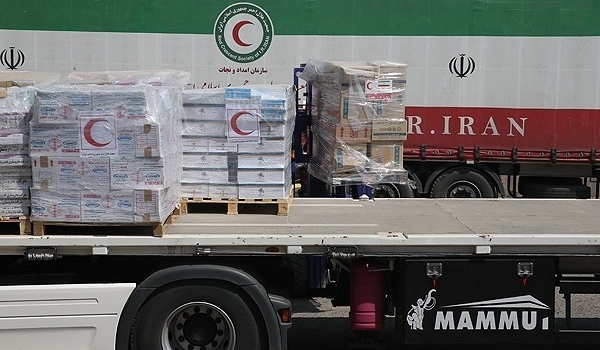 Iran dispatches relief aid to Palestinian refugees in Syria