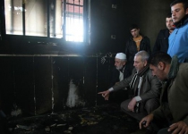 Suspected Israeli settlers torch Palestinian mosque in West Bank