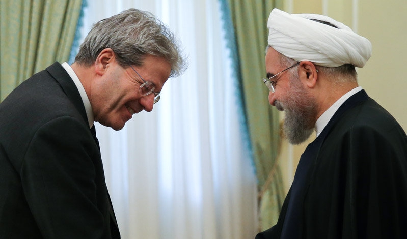 Rouhani invites Italian companies to cooperation with Iran