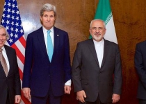 Zarif, Kerry come together for new nuclear talks in Swiss city of Montreux