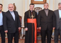 Iranian envoy, Lebanese Cardinal stress peaceful settlement of regional crises