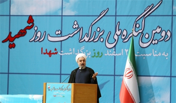 President Rouhani underlines Iran