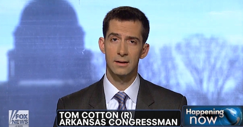 Tom Cotton, the man behind the explosive Iran letter