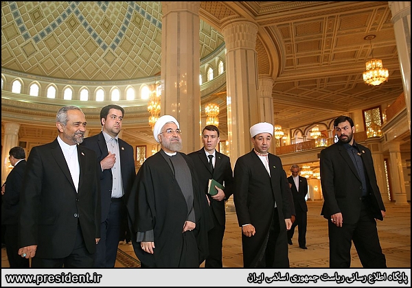 Rouhani visits Jama