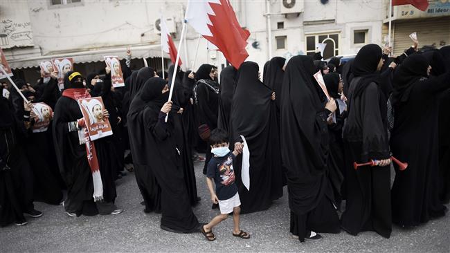 Anti-regime protesters in Bahrain show solidarity with prisoners