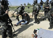 Israeli troops attack Palestinian protesters; eleven wounded