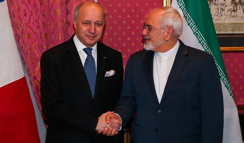 Zarif, French counterpart hold talks