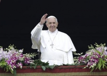 Pope cautiously hopeful about Iran nuclear framework in his Easter peace wish