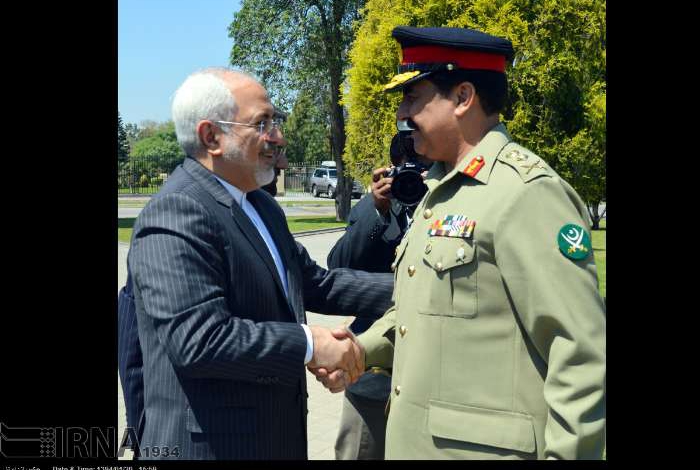 Zarif meets Pakistani Army commander