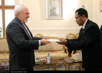 Iranian FM, Brunei envoy discuss bilateral ties