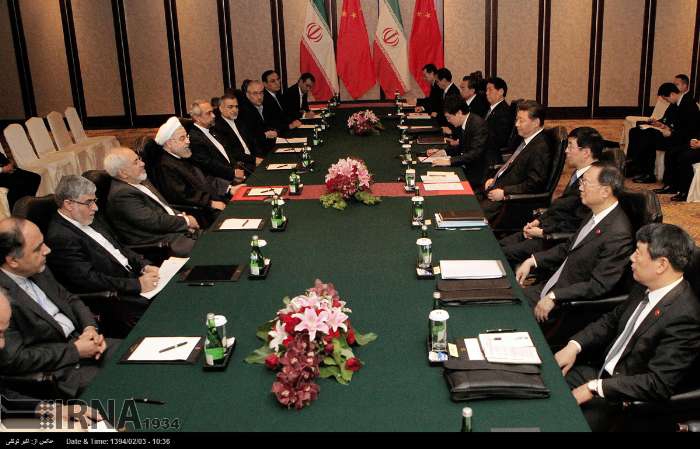 Rouhani reviews Iran nuclear talks with China