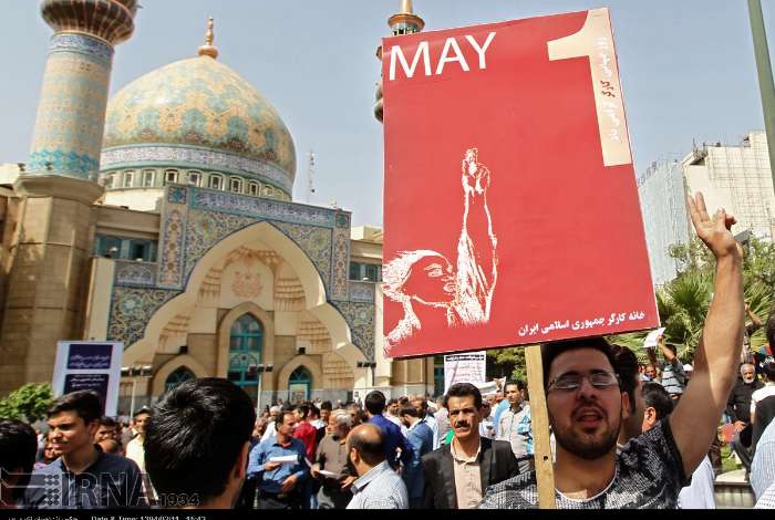 Iranian workers hold rally on Labor Day after 8-year interruption
