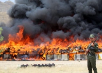 Iran burns 100 tonnes for anti-drugs meeting
