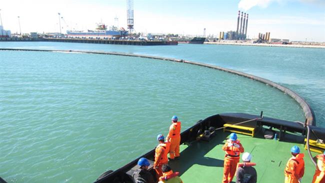 Iran develops Caspian port for oil tankers