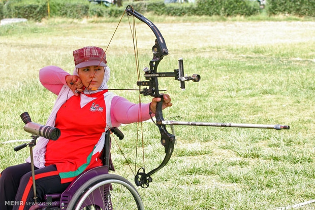 Iranian archer wins silver medal
