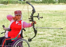 Iranian archer wins silver medal